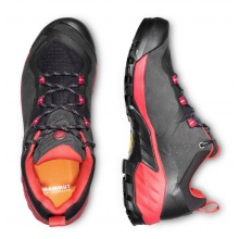 Mammut Wanderschuhe Sapuen Low GTX (wasserdicht) schwarz/rot Damen